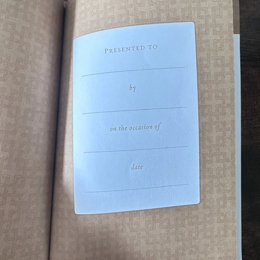Tyndale NLT New Living Translation Bible Faux Leather Slimline Christian Geo
